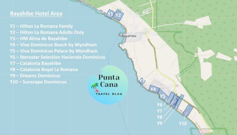 Punta Cana Map – a helpful and detailed map of Punta Cana’s Resorts ...