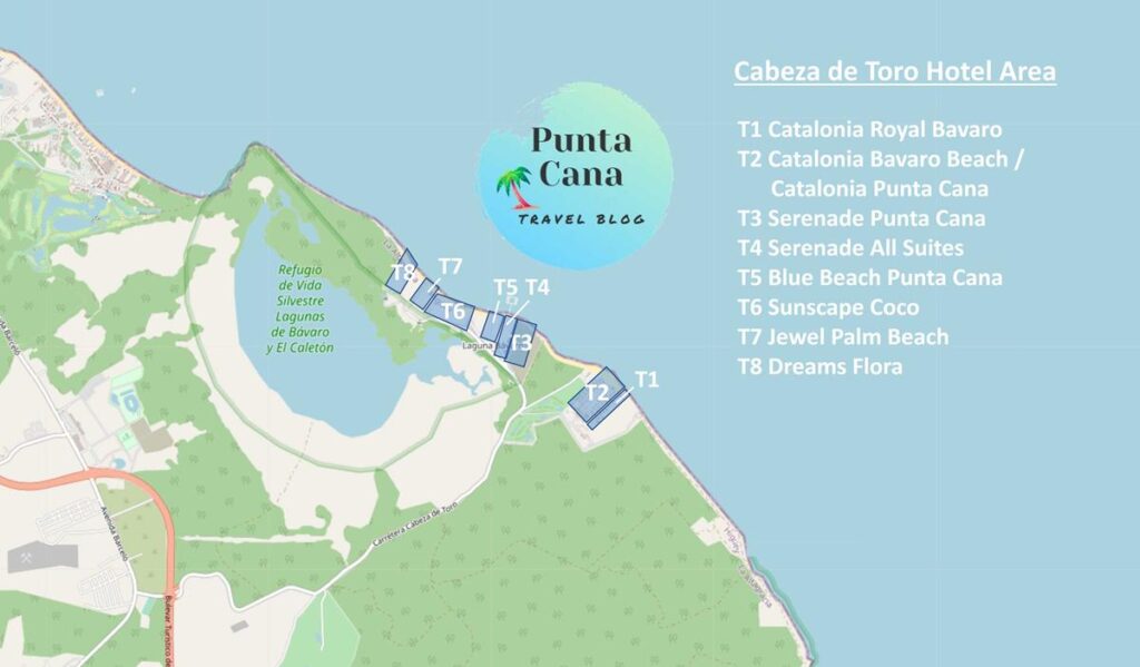 Cabeza de Toro and its resorts in Cabeza de Toro