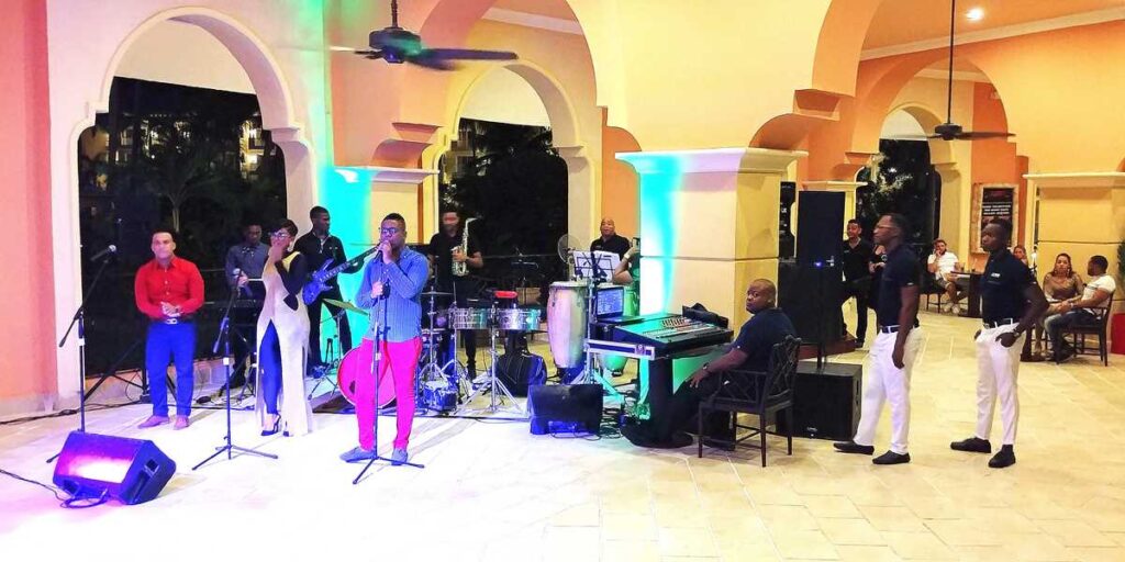Live Entertainment at Occidental Caribe, one of the many all-inclusive resorts in Punta Cana