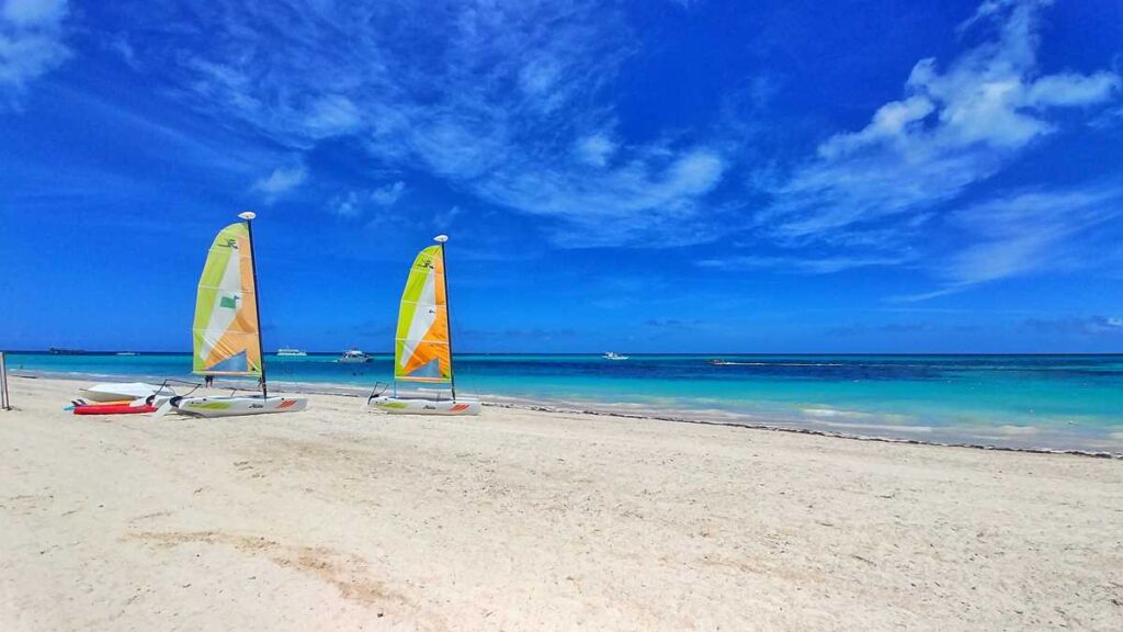 The beautiful Bavaro Beach, one of the best beaches in Punta Cana