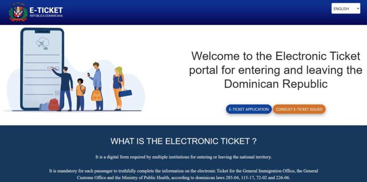 E Ticket Dominican Republic 2024 Update News Helpful Tips Step   E Ticket Dominican Republic 011 Online Immigration Form Punta Cana 750x373 