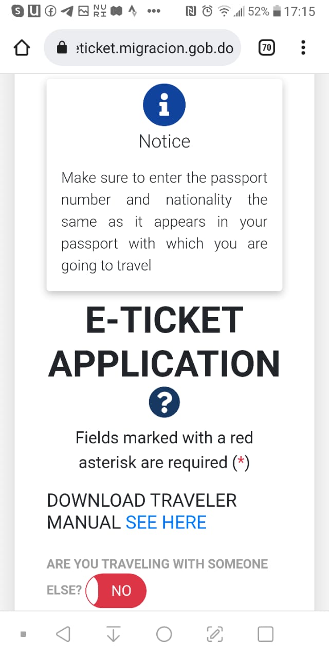 E Ticket Dominican Republic 2024 Update News Helpful Tips Step   Eticket Mobile3 